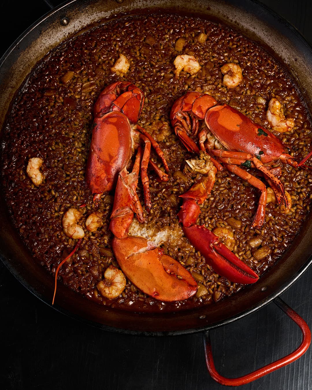 Arroz de bogavante en Teselas, cocina mediterránea en Alicante