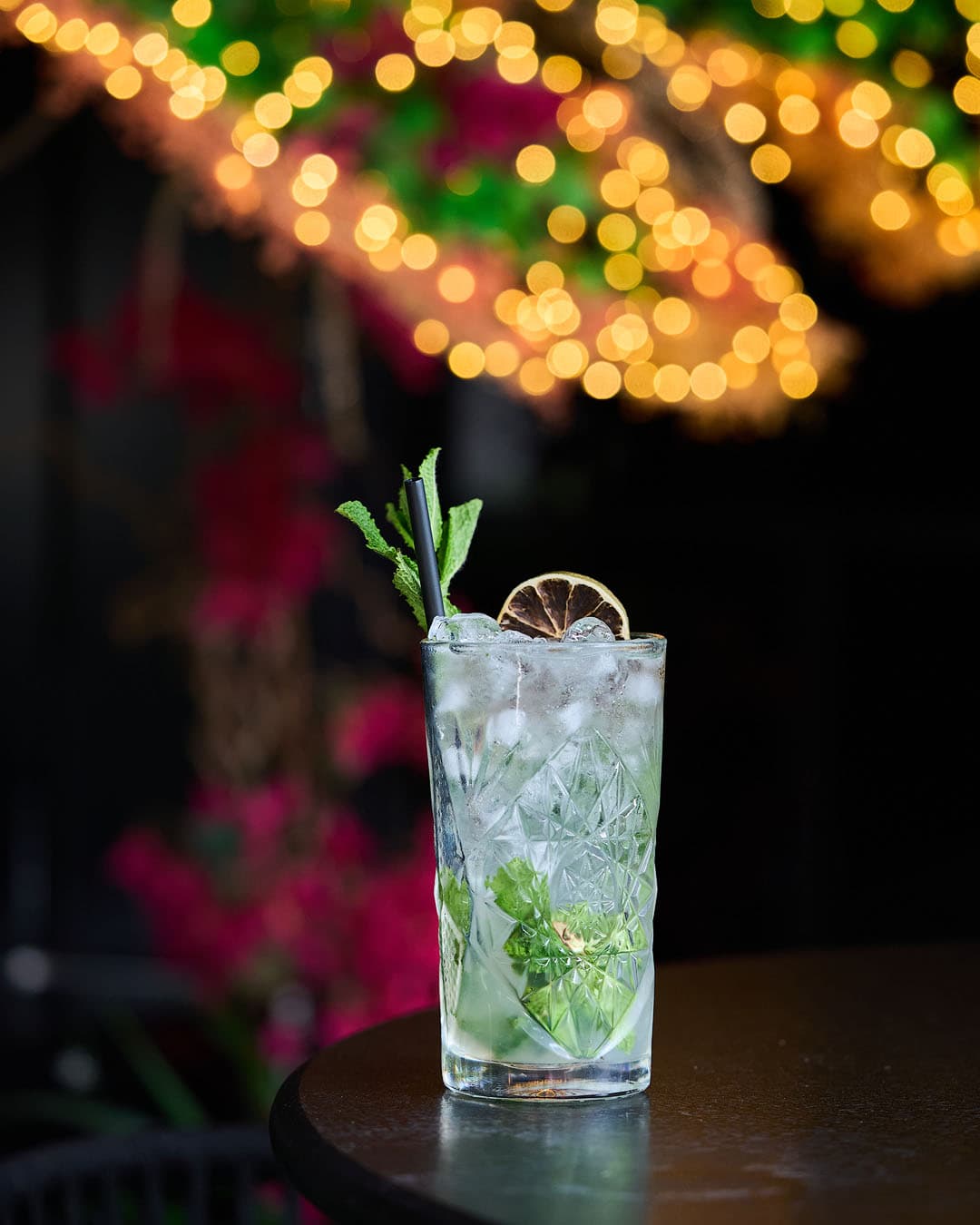 Mojito en la terraza de Barrazero Bistro, Alicante