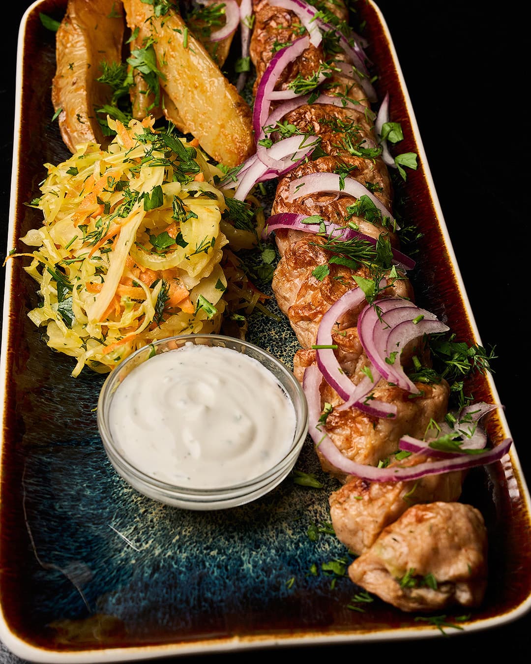 Armenian grilled skewer at Brasad'or, Alicante