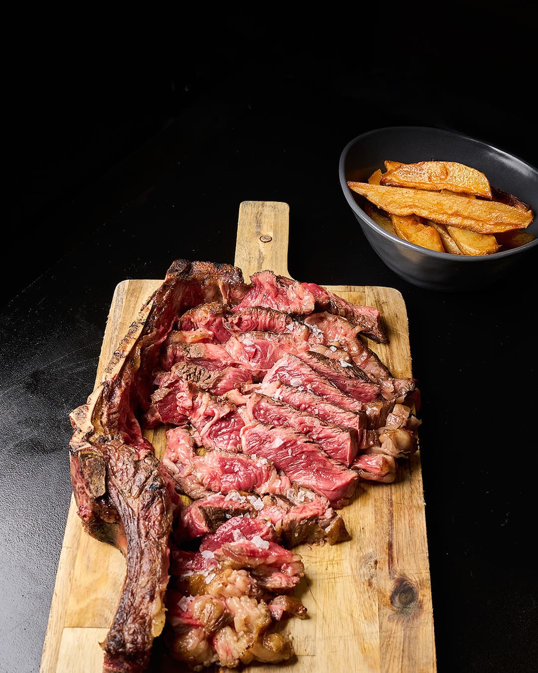 Friesian beef chop at Brasad'or, Alicante