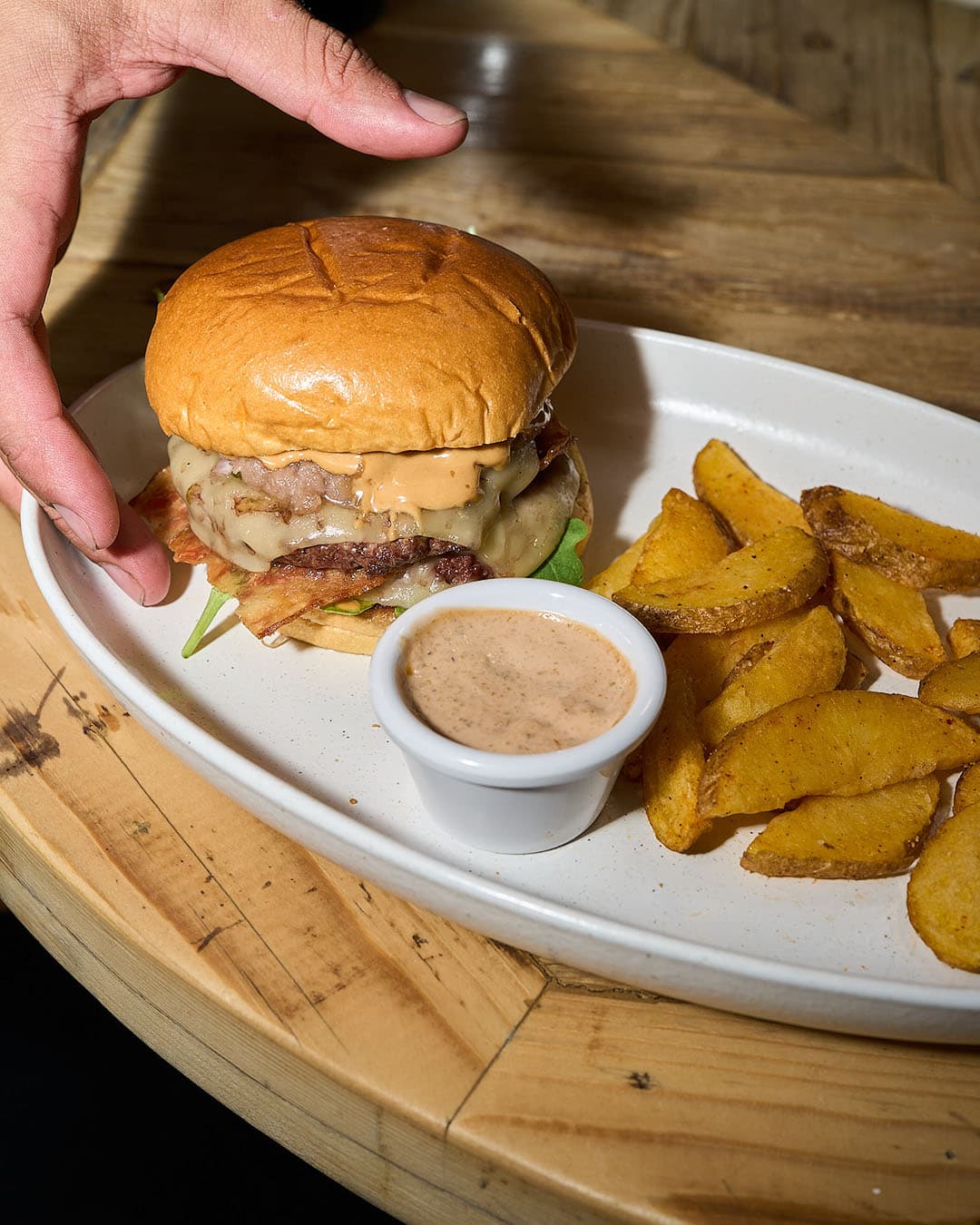 Julieta burger at Circo Burger, Alicante