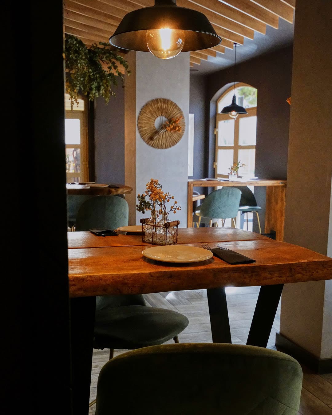 Zona del comedor en Mordida, Alicante