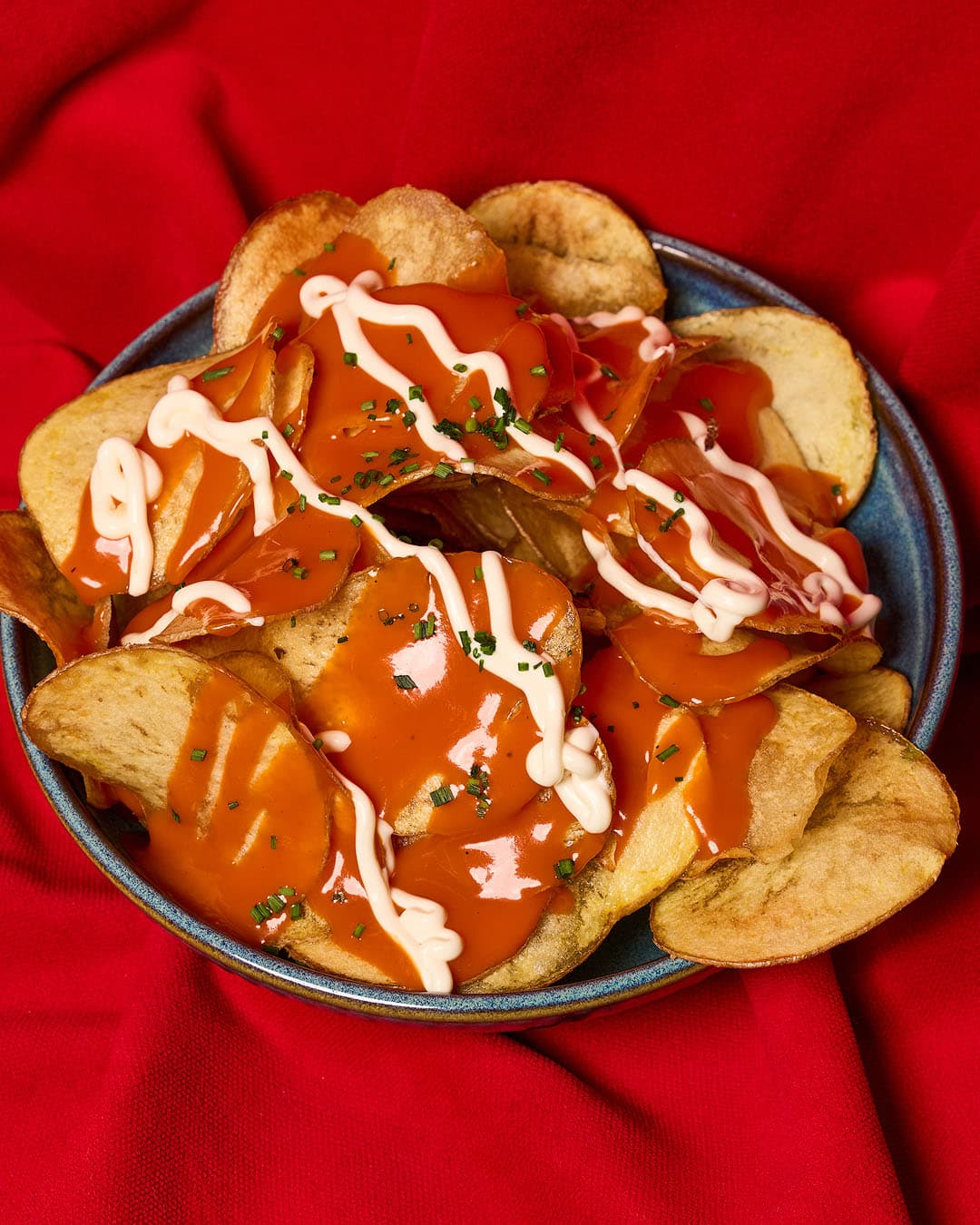 Patatas bravas at Teatro 18, Alicante