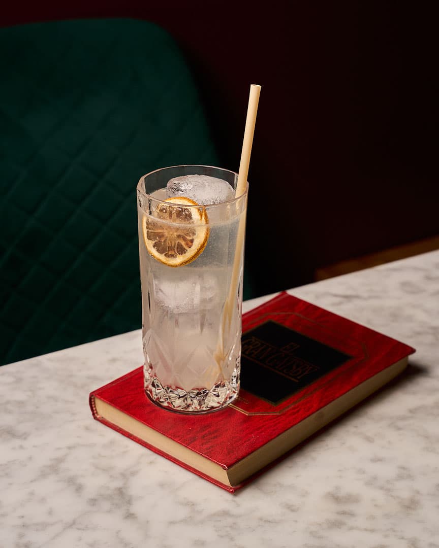Paloma cocktail at The Whisper Cocktail Company