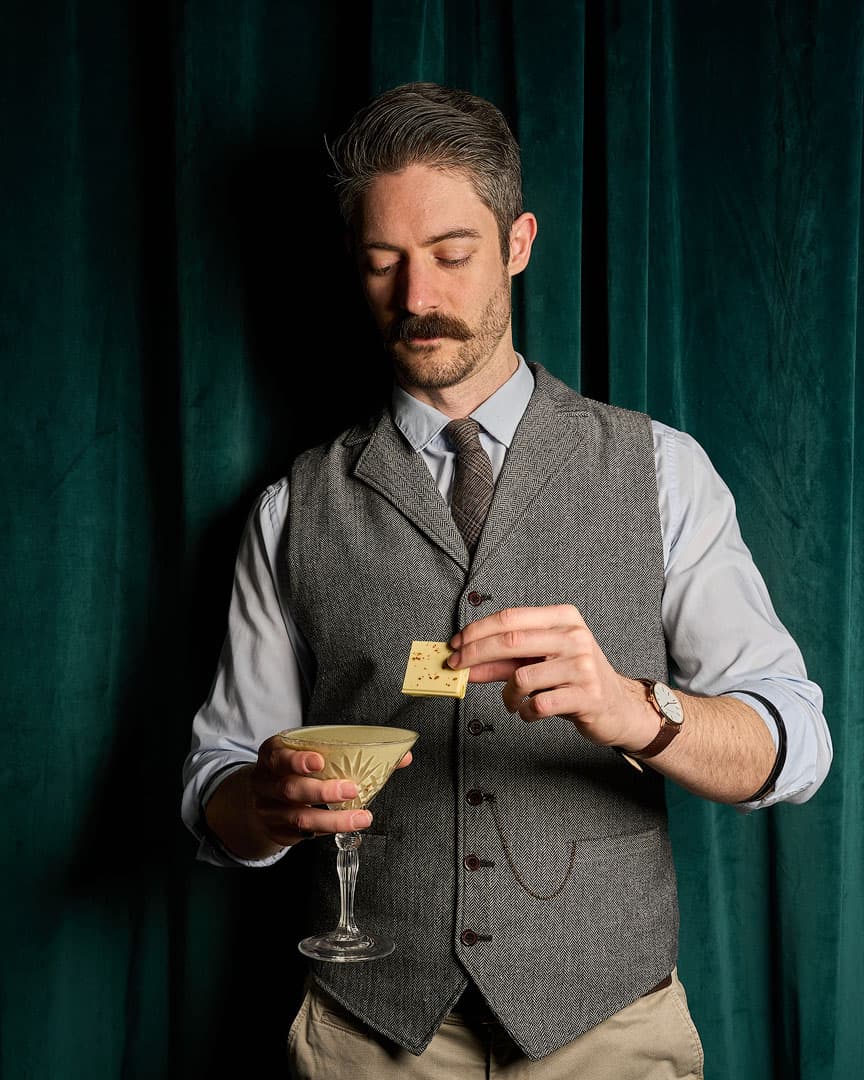 Bartender at The Whisper Cocktail Company