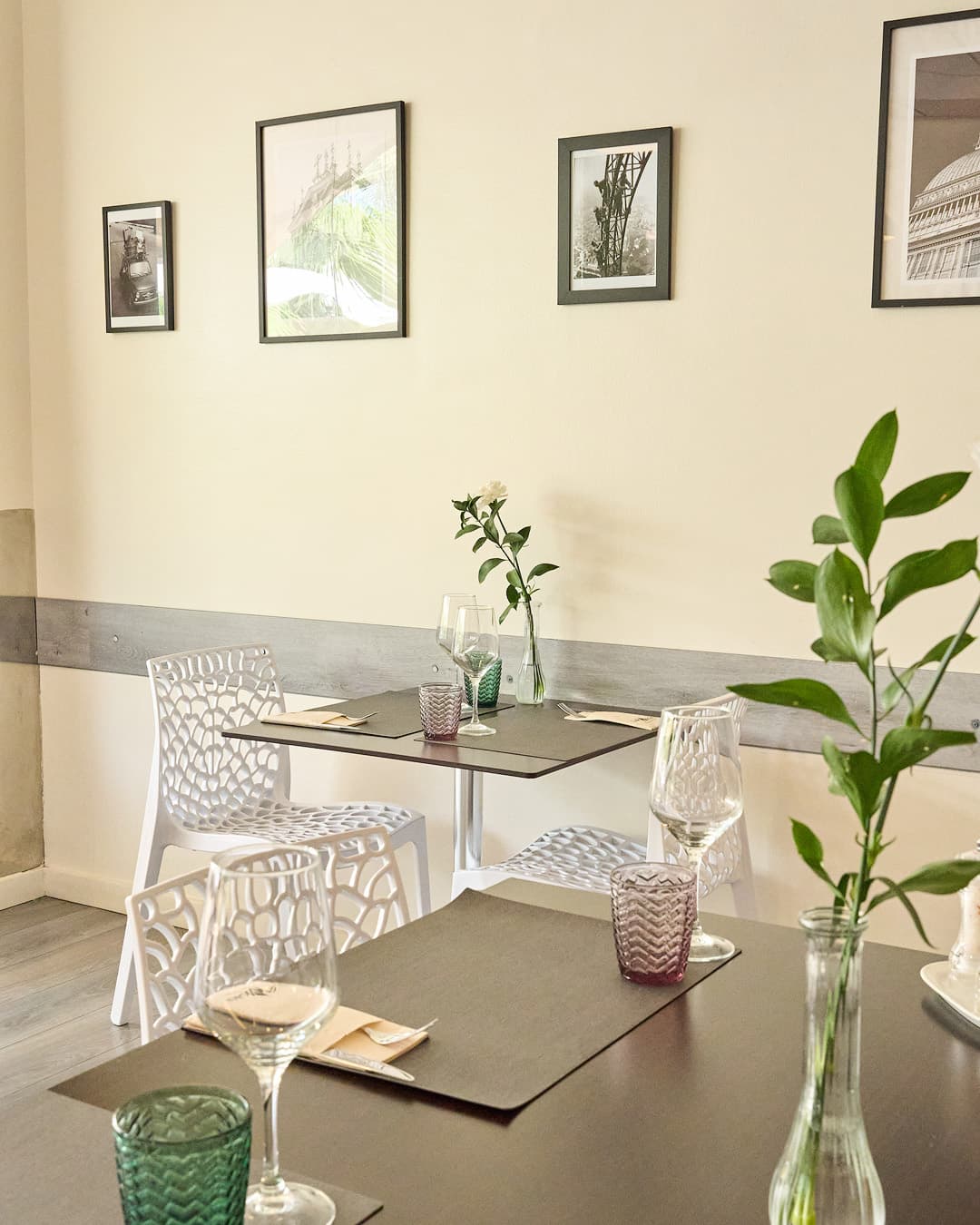 Sala del restaurante La Mole, italiano familiar en Torre Golf, Alicante