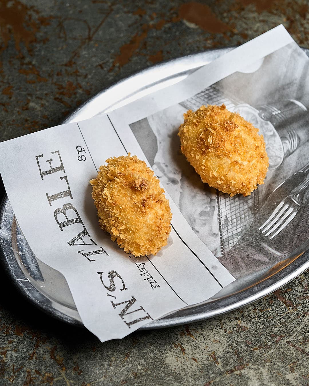 Croquetas de jamón ibérico en Santabar, Santa Faz, Alicante