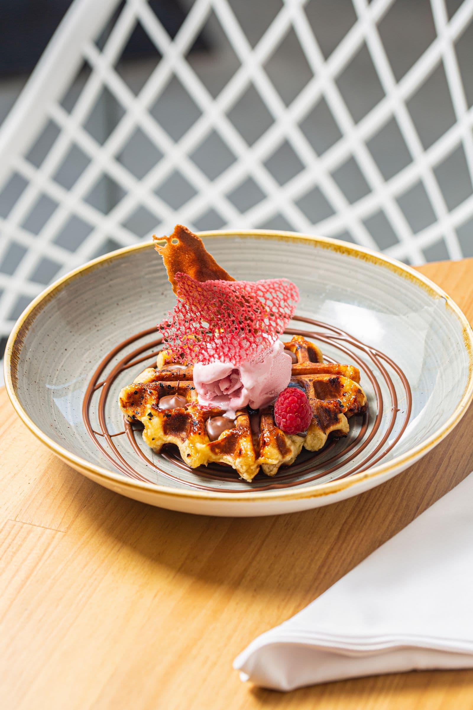 Desserts at Salitre restaurant in San Juan Playa, Alicante