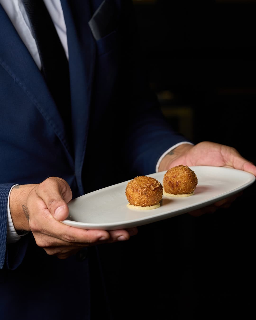 Croquetas de jamón Joselito en Teselas, Alicante
