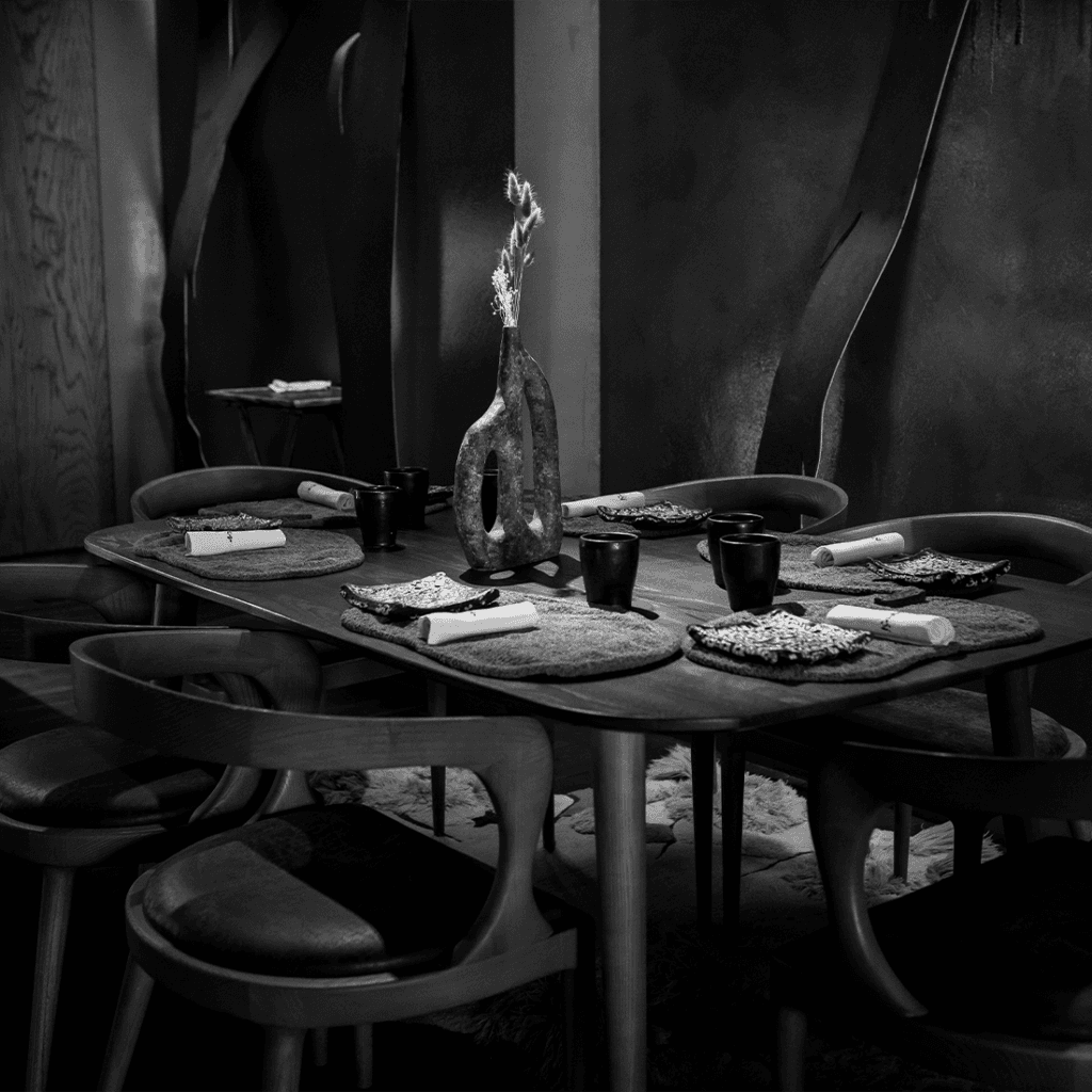 Interior of Espacio Montoro, author restaurant in Alicante