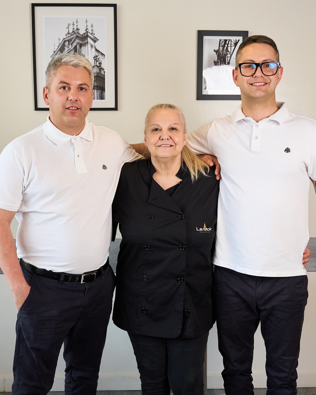 El equipo del restaurante La Mole en Torre Golf, Alicante