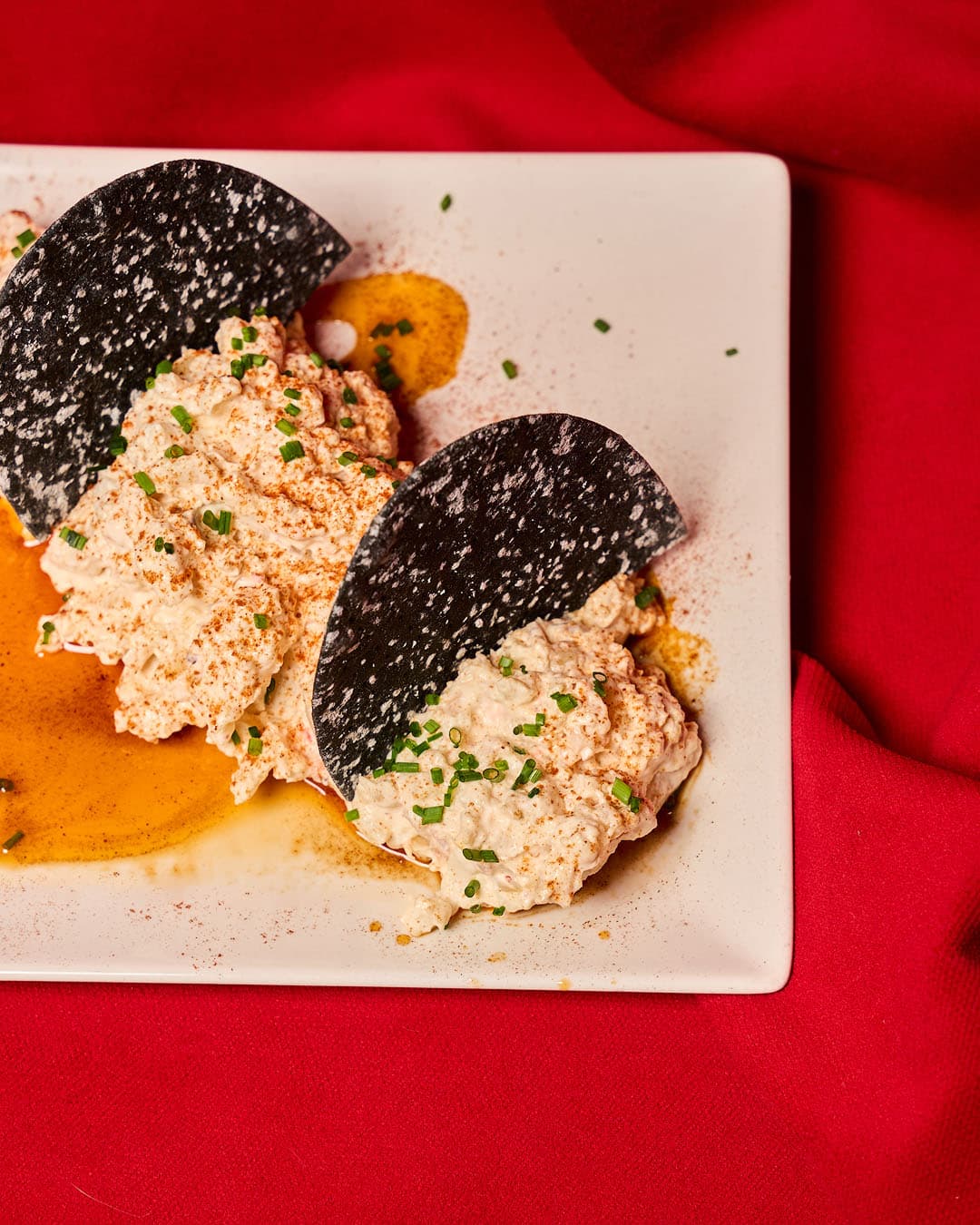 Seafood ensaladilla at Teatro 18, Alicante